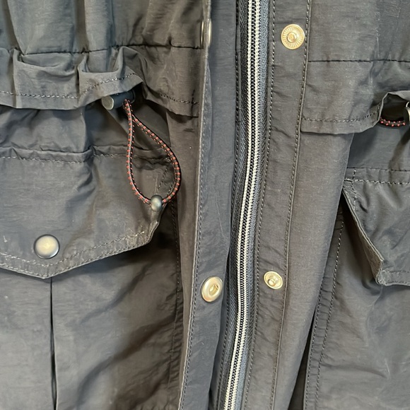 J.Crew Perfect Raincoat ☔️ size S navy - Picture 5 of 8